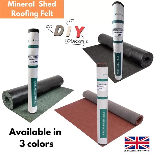 Mineral shed roofing felt - shed,