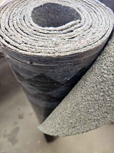 Roof felt very - very, heavy